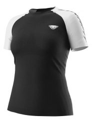 DYNAFIT Koszulka funkcyjna "ULTRA 3" w kolorze czarnym rozmiar: M/L. Czarne t-shirty sportowe Dynafit, l, bez wzorów, z materiału, bez ramiączek, outdoorowe. Za 157.35 zł.