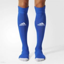 Skarpetki adidas Milano. Białe skarpetki adidas, bez wzorów, z elastanu. Za 33.00 zł.