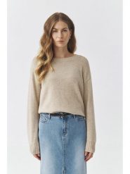TATUUM Sweter "Joel" w kolorze beżowym rozmiar: M. Brązowe swetry Tatuum, m, bez wzorów, bez ramiączek. Za 174.45 zł.
