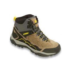 Buty Outdoor Ande Hiker High Wp Dorośli. Brązowe buty trekkingowe Ande, z zamszu, bez zapięcia. Za 395.99 zł.