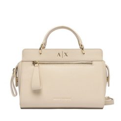 Torebka Armani Exchange. Brązowe torebki klasyczne Armani Exchange, bez wzorów, klasyczne, bez dodatków. Za 709.99 zł.