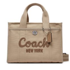 Torebka Coach. Brązowe torebki klasyczne Coach, bez wzorów, klasyczne, bez dodatków. Za 819.99 zł.