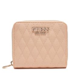 Mały Portfel Damski Guess. Czerwone portfele Guess, z aplikacjami. Za 139.99 zł.