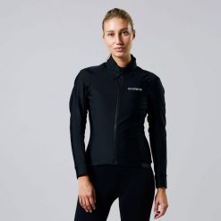 Deep Winter wodoodporna i wiatroszczelna kurtka kolarska. Zielone kurtki ACELERA, na zimę, l, bez wzorów, z materiału, bez kaptura. Za 289.99 zł.