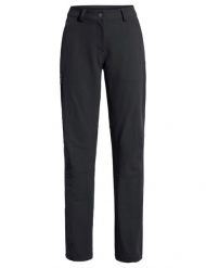 Spodnie damskie Strathcona Pants II. Czarne spodnie narciarskie Vaude, bez wzorów, z elastanu, narciarskie. Za 574.55 zł.