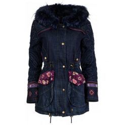 Desigual Kurtka Damska Natasha 38 Ciemnoniebieski. Kurtki marki Desigual. W wyprzedaży za 409.00 zł.