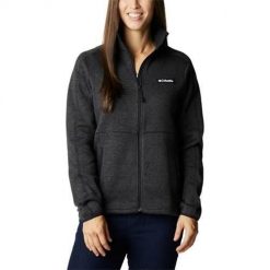 Bluza sportowa damska Columbia 1958933010. Czarne bluzy bez kaptura Columbia, xl, bez wzorów, z materiału, bez kaptura. Za 279.99 zł.