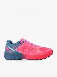 Buty do biegania damskie Scarpa Spin Ultra. Czerwone buty do biegania Scarpa, bez wzorów, z gumy, bez zapięcia, do biegania. Za 478.49 zł.