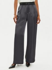 OUI Spodnie materiałowe 88773 1240807 Szary Relaxed Fit. Szare spodnie materiałowe Oui, bez wzorów, z materiału. Za 329.99 zł.