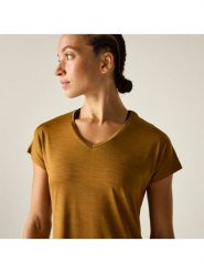 Dare 2b Koszulka sportowa "Vigilant" w kolorze jasnobrązowym rozmiar: 38. Brązowe t-shirty sportowe Dare 2b, s, bez wzorów, z materiału, bez ramiączek, outdoorowe. Za 74.63 zł.