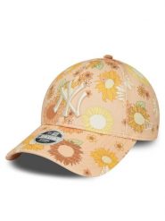 New Era Czapka z daszkiem Wmns Floral Aop 940 Nyy 60435003 Pomarańczowy. Brązowe czapki z daszkiem New Era, bez wzorów, z materiału. Za 99.99 zł.