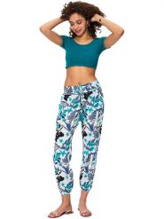 Aller Simplement Spodnie w kolorze biało-niebieskim rozmiar: 34/36. Białe spodnie materiałowe Aller Simplement, bez wzorów, z bawełny, z podwyższonym stanem. Za 56.99 zł.