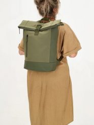 Beagles Plecak "Kobe" w kolorze khaki - 46 x 38 x 15 cm rozmiar: onesize. Brązowe plecaki Beagles, bez wzorów, z materiału, bez dodatków. Za 140.53 zł.