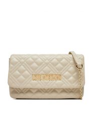 LOVE MOSCHINO Torebka JC4097PP1MLA0110 Écru. Kopertówki Love Moschino, bez wzorów, ze skóry, wizytowe, bez dodatków. Za 379.99 zł.