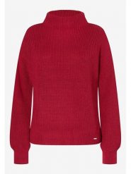 More & More Sweter w kolorze czerwonym rozmiar: 44. Czerwone swetry More & More, bez wzorów, bez ramiączek. Za 162.49 zł.