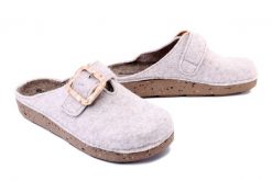 DR. BRINKMANN 320242-81 ice, kapcie damskie. Brązowe kapcie Dr. Brinkmann, bez wzorów. Za 184.90 zł.