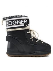 Bogner Śniegowce La Plagne 1 G 32247034 Czarny. Czarne śniegowce Bogner, bez wzorów, z materiału, bez zapięcia. Za 1,389.00 zł.