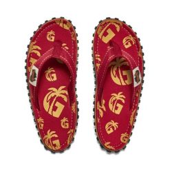 Japonki GUMBIES ISLANDER FLIP-FLOPS UNISEX. Czerwone japonki Gumbies, bez wzorów. Za 89.99 zł.