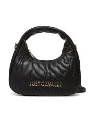 Just Cavalli Torebka 78RA4BE5 ZSB23 Czarny. Czarne torebki klasyczne Just Cavalli, bez wzorów, ze skóry, bez dodatków. Za 529.99 zł.