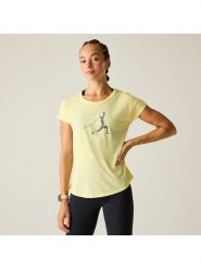 Dare 2b Koszulka sportowa "Serenity" w kolorze żółtym rozmiar: 38. Żółte t-shirty sportowe Dare 2b, s, bez wzorów, z materiału, bez ramiączek, outdoorowe. Za 65.54 zł.