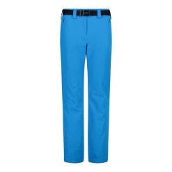 Spodnie turystyczne dla kobiet CMP. Niebieskie spodnie narciarskie CMP, bez wzorów, narciarskie. Za 681.50 zł.