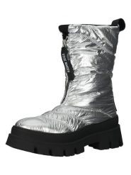 Steve Madden Botki zimowe w kolorze srebrnym rozmiar: 40. Szare botki Steve Madden, bez wzorów, bez obcasa, bez zapięcia. Za 348.95 zł.
