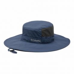 Kapelusz przeciwsłoneczny Columbia Coolhead III Zero Booney. Niebieskie kapelusze Columbia, bez wzorów, sportowe. Za 151.99 zł.