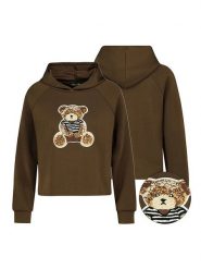 Sublevel Bluza w kolorze brązowym rozmiar: S. Brązowe bluzy Sublevel, s, bez wzorów, bez ramiączek, z kapturem. Za 119.12 zł.