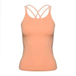 Tank top treningowy damski Gymshark Studio Tank. Czerwone topy sportowe Gymshark, bez wzorów. Za 109.99 zł.