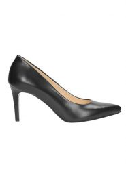 Wojas Skórzane czółenka w kolorze czarnym rozmiar: 36,5. Czarne czółenka Wojas, bez wzorów, ze skóry, klasyczne, bez obcasa, na szpilce, bez zapięcia. Za 317.95 zł.