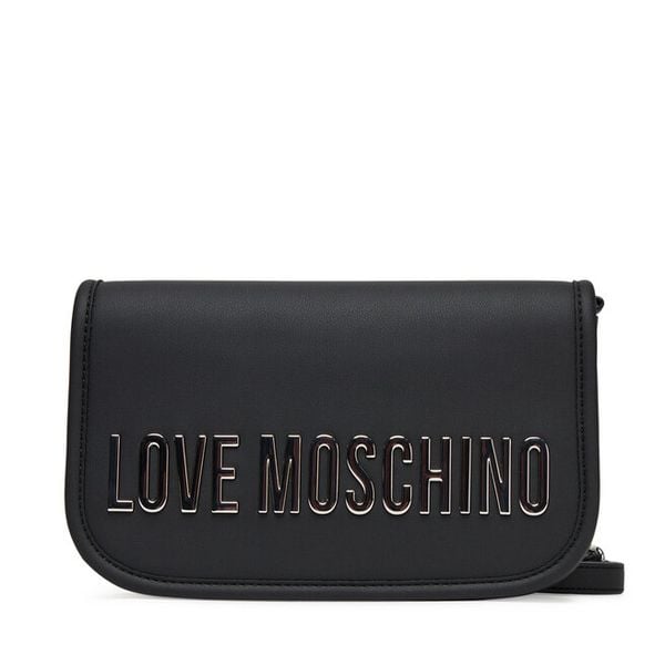 Torebka LOVE MOSCHINO. Czarne listonoszki Love Moschino, bez wzorów, bez dodatków. Za 438.99 zł.