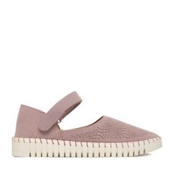 Półbuty Go Soft. Fioletowe półbuty wsuwane GO SOFT, bez wzorów, bez obcasa, na płaskiej podeszwie. Za 119.99 zł.