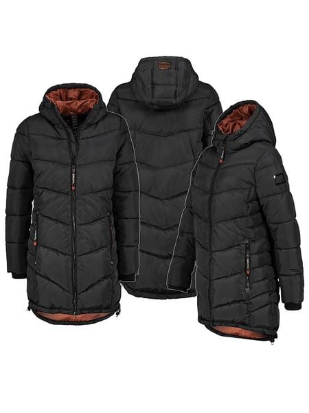 Sublevel Płaszcz pikowany w kolorze czarnym rozmiar: M. Czarne płaszcze Sublevel, m, bez wzorów, bez kaptura. Za 250.94 zł.