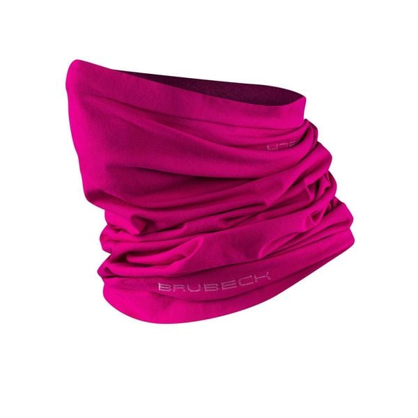 Komin termoaktywny do biegania unisex Brubeck ATHLETIC. Czerwone bielizna termoaktywna damska Brubeck, bez wzorów, z elastanu, sportowe. Za 49.99 zł.