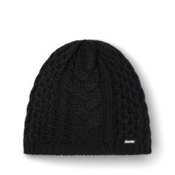 Czapka Eisbar Afra MÜ. Czarne czapki zimowe Eisbär, bez wzorów, z materiału, eleganckie. Za 127.00 zł.