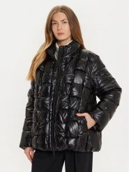 ViCOLO Kurtka puchowa TS0021 Czarny Regular Fit. Czarne kurtki ViCOLO, m, bez wzorów, z puchu, bez kaptura. Za 529.99 zł.