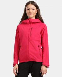 Damska kurtka softshell Kilpi BELTRA-W. Czerwone kurtki Kilpi, m, bez wzorów, z materiału, casualowe, bez kaptura. Za 628.61 zł.