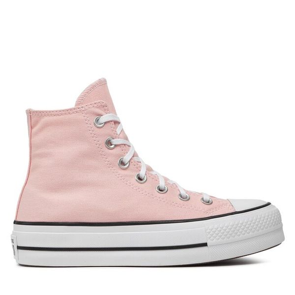 Trampki Converse. Czerwone trampki Converse, bez wzorów, retro, bez zapięcia. Za 259.99 zł.
