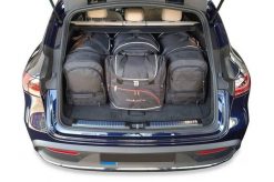 Torby Do Bagażnika Mercedes-Benz Eqc Ev 2019-2023 4Szt Kjust. Czarne torby podróżne KJUST, bez wzorów, z kauczuku. Za 1,332.00 zł.