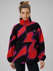 4F Polar loose bez kaptura damski - multikolor M. Brązowe bluzy z polaru 4f, na zimę, m, bez wzorów, z polaru, snowboardowy. Za 199.99 zł.