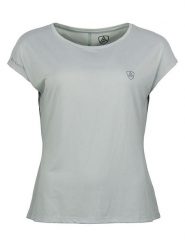 Peak Mountain Koszulka funkcyjna "Azoka" w kolorze szarym rozmiar: M. Szare t-shirty sportowe Peak Mountain, m, bez wzorów, z materiału, bez ramiączek, outdoorowe. Za 82.99 zł.