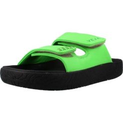 Sandały VEJA EM0221350A Zielony. Zielone sandały Veja, bez wzorów, ze skóry, bez obcasa, bez zapięcia. Za 745.99 zł.
