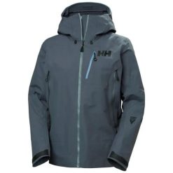 Damska kurtka turystyczna Helly Hansen Odin 9 Worlds 3.0. Szare kurtki narciarskie Helly Hansen, na lato, l, bez wzorów, z hardshellu, bez kaptura, narciarskie. Za 1,735.00 zł.
