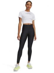 Under Armour Legginsy sportowe w kolorze czarnym rozmiar: XS. Czarne legginsy Under Armour, xs, bez wzorów, z materiału, outdoorowe. Za 118.84 zł.