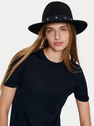 Liu Jo Kapelusz 2F4111 T0300 Czarny. Czarne kapelusze Liu Jo, bez wzorów, z materiału. Za 279.99 zł.