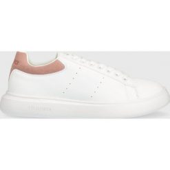 Trussardi sneakersy New Yrias kolor biały 79A00829 9Y099998. Białe buty sportowe lifestyle TRUSSARDI, bez wzorów, sportowe, z okrągłym noskiem, bez zapięcia. W wyprzedaży za 314.99 zł.