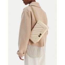 Torebka Badura. Brązowe listonoszki Badura, bez wzorów, bez dodatków. Za 199.99 zł.