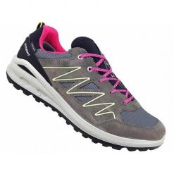 Buty trekkingowe damskie Grisport 15111V24G. Szare buty trekkingowe Grisport, z gumy, bez zapięcia. Za 351.00 zł.