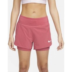 Nike Spodenki biegowe Nike Eclipse Women's 2-In-1 Running Shorts L W CZ9570, Rozmiar: M. Szorty sportowe Nike, bez wzorów. Za 304.00 zł.