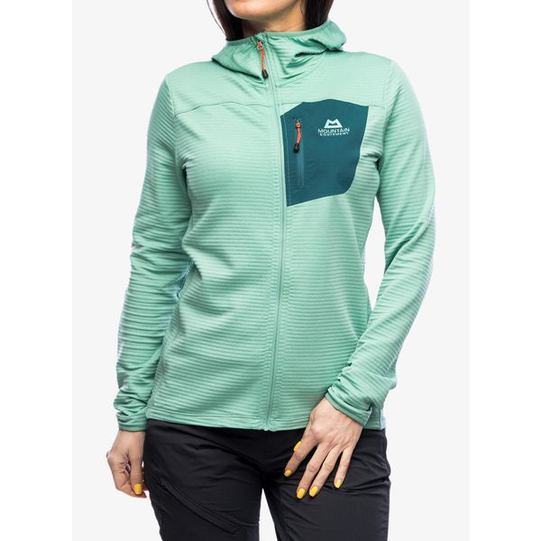 Bluza wspinaczkowa damska Mountain Equipment Lumiko Hooded Jacket. Niebieskie bluzy MOUNTAIN EQUIPMENT, l, bez wzorów, bez ramiączek, bez kaptura. Za 440.99 zł.